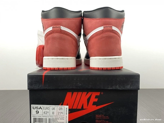 High Air OG 'Track Red' 1 Jordan 555088-112 Retro 0809